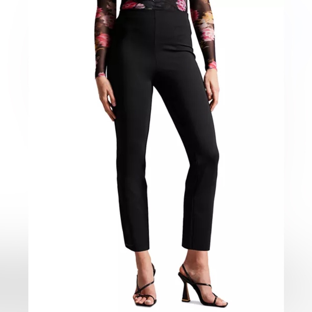 Ted Baker Black Slim Ankle-Length Pants